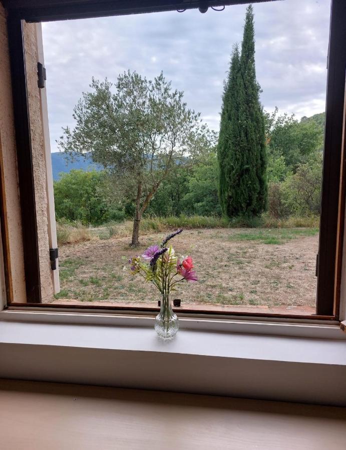 Logement D'Exception Pres Du Colorado Provencal Dans Une Residence Au Calme Avec Piscine Offrant Une Vue Imprenable Sur Le Luberon Depuis Sa Terrasse Viens Exteriér fotografie